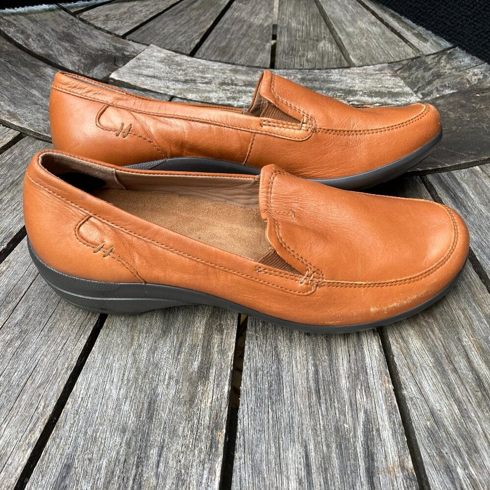 hotter brown loafer comfort 7.5